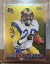 2015 Topps Chrome Eric Dickerson 60th Anniversary #T60-ED Rams
