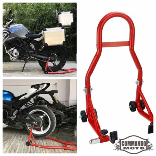 Motorcycle Rear Wheels Lift Universal Sport Bike Swingarm Spool Paddock Stand  - Picture 1 of 12