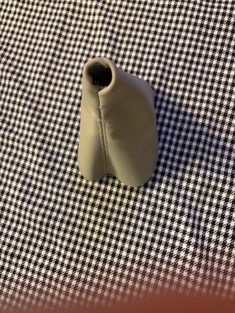 BOTA PALANCA CAMBIOS BMW E24 633CSI 635CSI CUERO BEIGE PERLA NUEVO Foto 3 de 4