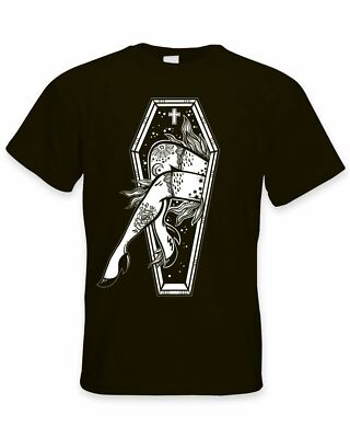 Sarg Tattoo Herren T-Shirt - Goth Punk Gothic