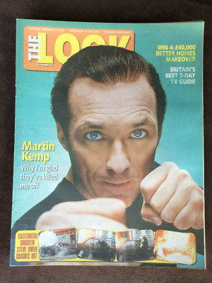 THE LOOK mag 23/02/2002 MARTIN KEMP Freya Copeland Andrew Paul John Davidson UK