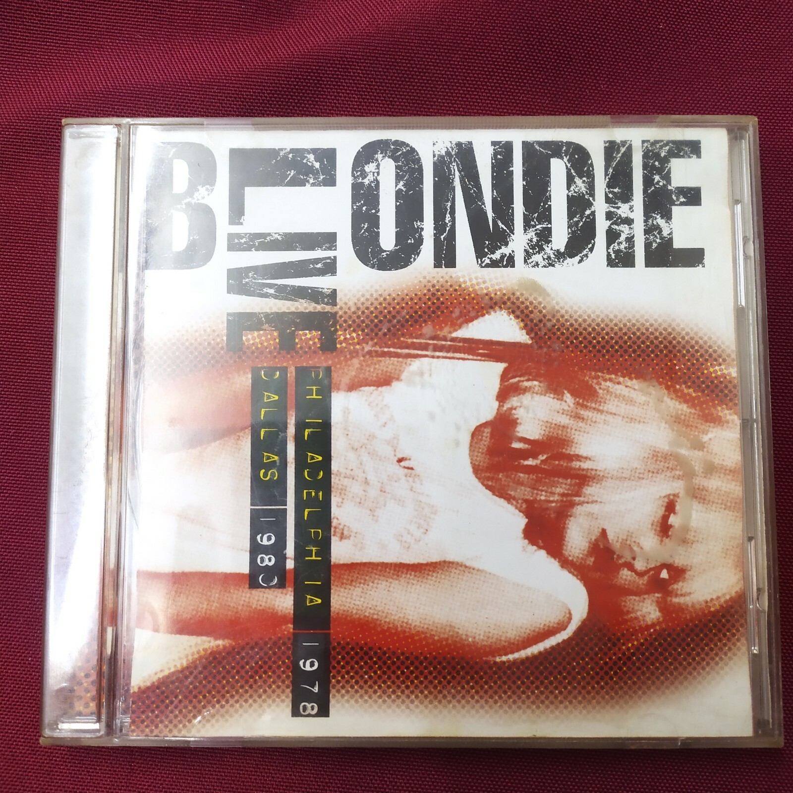 Blondie CD Live Philadelphia 1978 Dallas 1980 BLONDIE LIVE CD Album