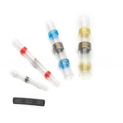 500Pc Wire Connectors SST Waterproof Sleeve Splice Tinned Solder Seal Terminal