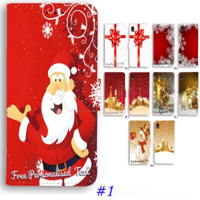 Personalised Text Wallet Phone Cover For OPPO A5 9 15 16 52 53 54 72 73 74 91 94