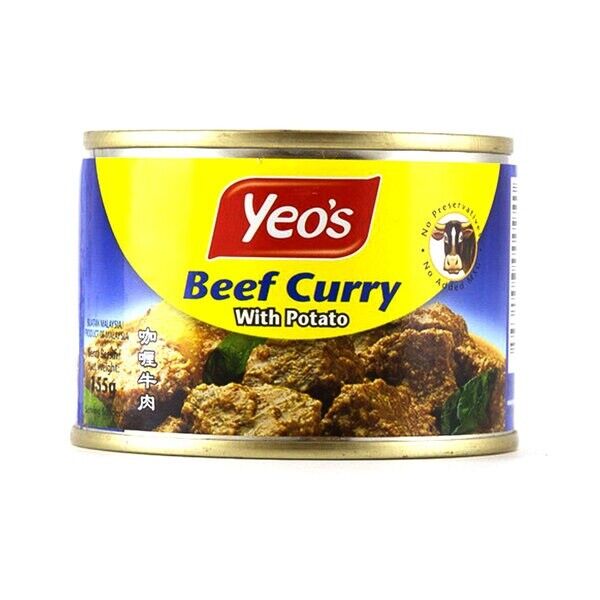 4 cans x  Yeo's Delicious Beef Curry   Chicken Curry with potatoes From Malaysia