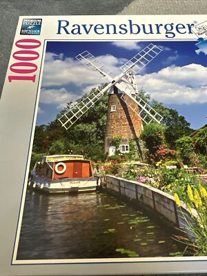 Ravensburger Puzzle Windmill Country Amsterdam 1000 PC No.15 786 0