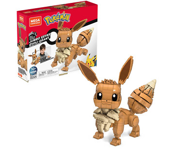 Mega Construx Pokémon Jumbo Evoli, Bauset, Bausteine, Sammelfigur NEU&OVP
