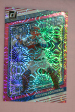 WILLSON CONTRERAS 2022 DONRUSS PINK FIREWORKS DOMINATORS #D10 CHICAGO CUBS