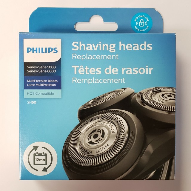 Philips Shaver Series 5000 Replacement Heads Sh50/53 Factory for sale