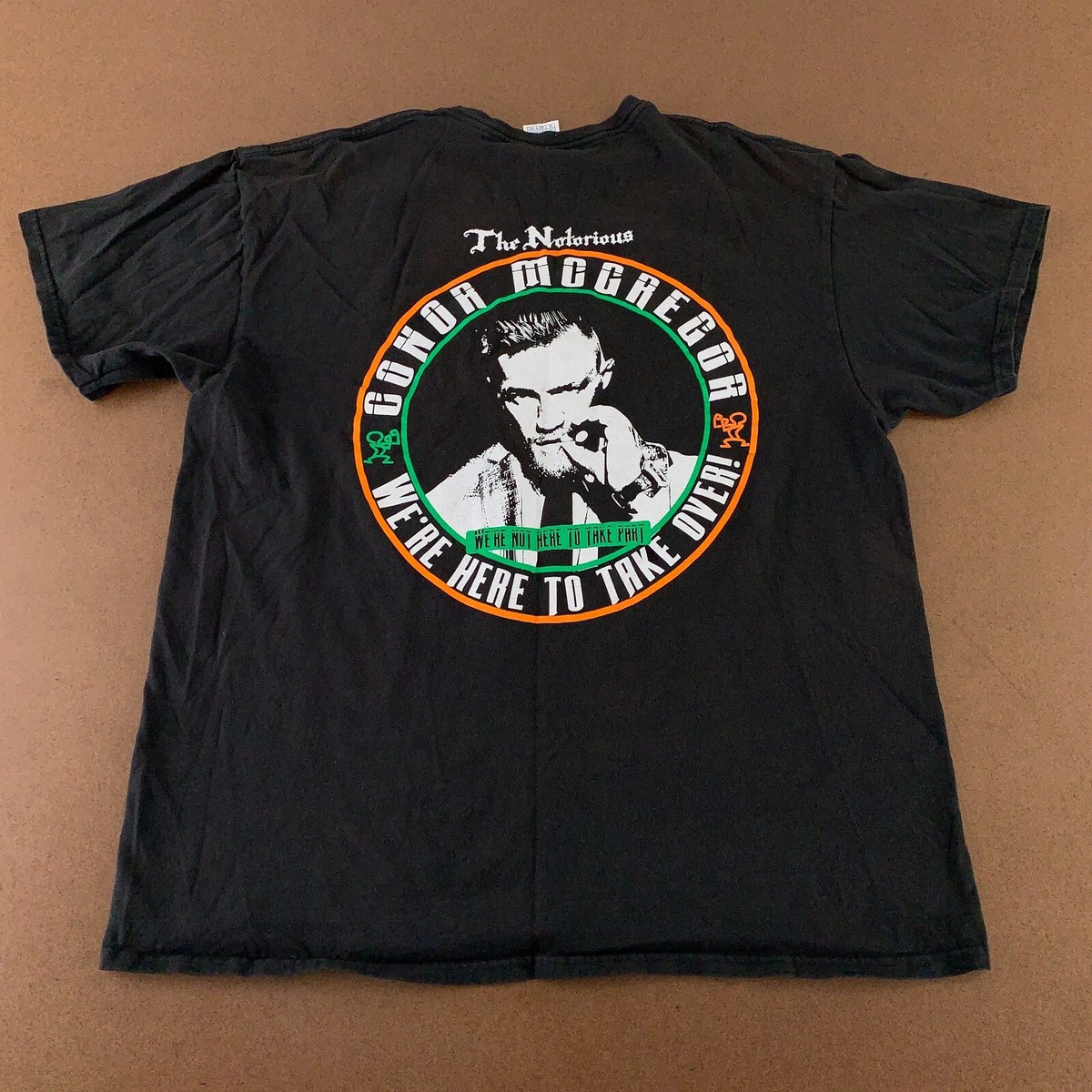 Conor McGregor Mystic Mac Men's Size XL Black Short Sleeve Graphic