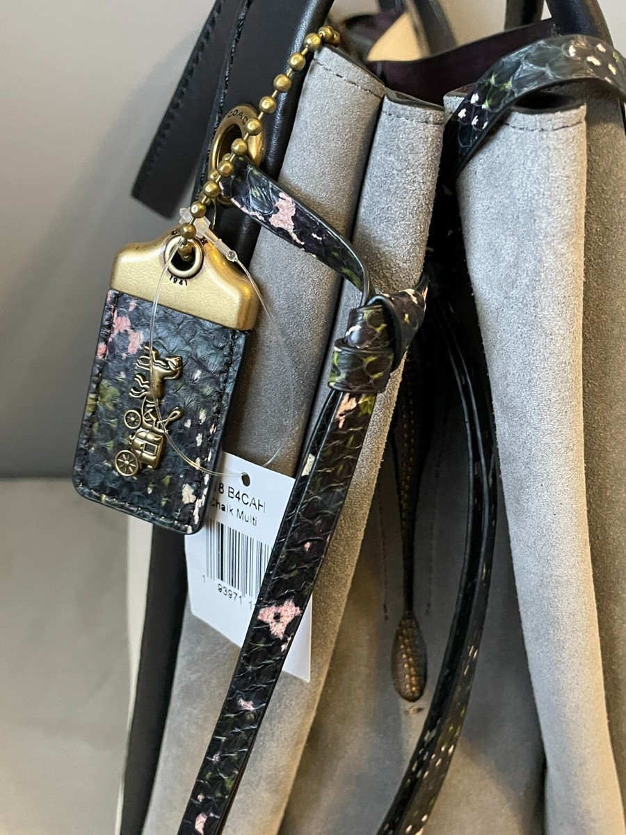 coach Harmony Hobo In Colorblock Snakeskin 76418 | eBay