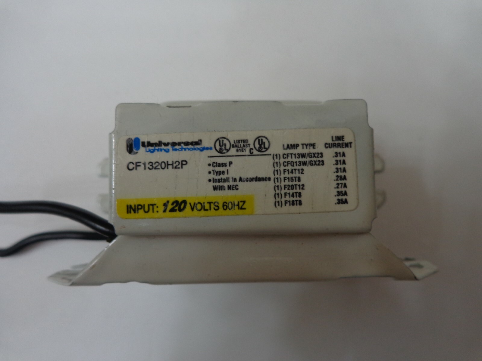 Universal Lighting Technologies CF1320H2P Fluorescent