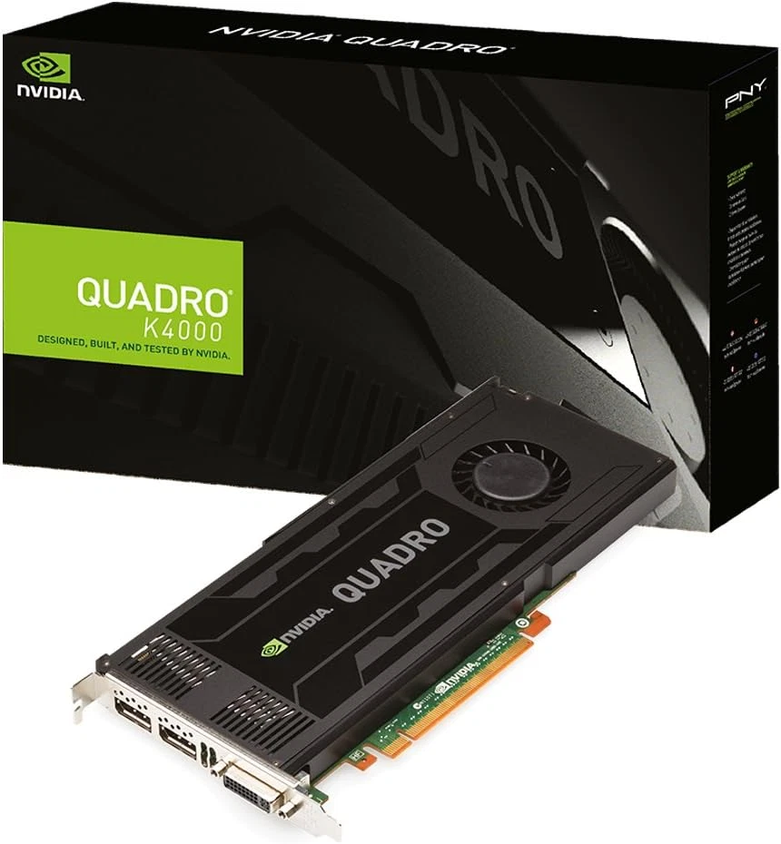 NVIDIA Quadro K4000 3GB GDDR5 GPU Memory Graphics Card VCQK4000-PB - Image 4 of 4