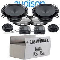 Audison Lautsprecher FüR Auto Audi A3 8L - 13Cm System - Pkw Boxen - Einbauset
