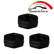 3 Auspuff Gummi Halter passend für Seat Ibiza Cordoba Ford Fiesta Fusion Galaxy 