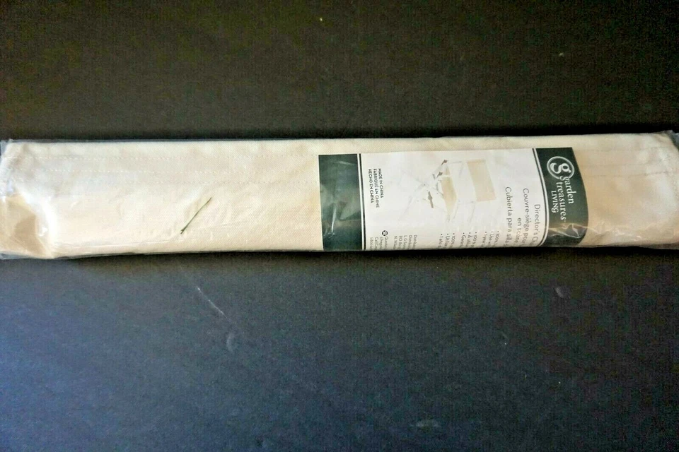 Cubierta de silla de director Garden Treasures Living repuesto asiento y respaldo tostado NUEVO Foto 2 de 3