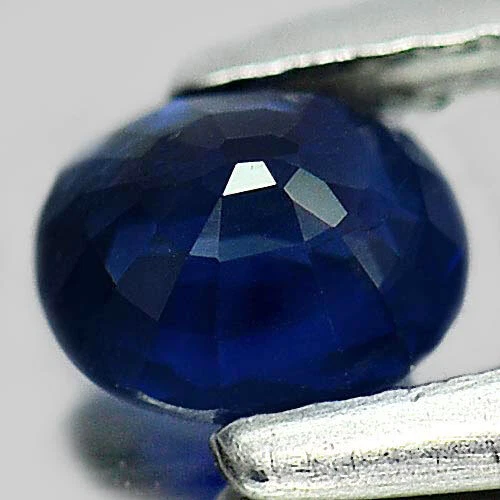 Blue Sapphire 0.58 Ct. Oval 5.2 x 4.4 Mm. Natural Gemstone Thailand Heated Only - Image 3 of 4