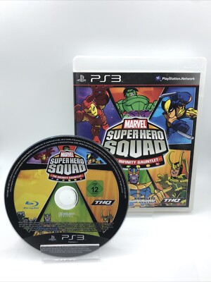 Marvel Super Hero Squad: The Infinity Gauntlet Sony PlayStation 3, 2010 Ps3 Top 