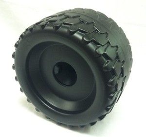 Power Wheels H3427 Barbie Jammin Jeep One Wheel Genuine Fisher Price | eBay