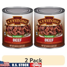 All Natural Fully Cooked Beef No Preservatives Quick Meal Prep 2 Pack 28 Oz New