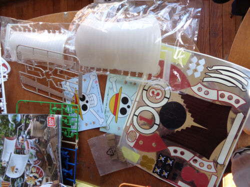 One Piece Thousand Sunny Ship New World Ver LTD modellino in plastica inutilizzato Bandai - Foto 4 di 12