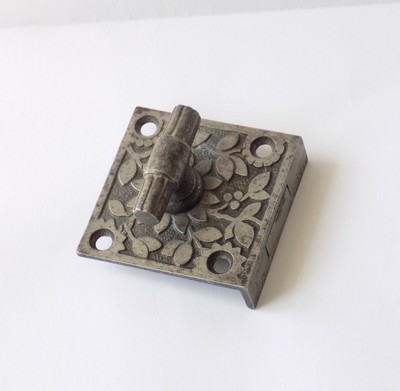 Vintage Ornate Steel Cupboard Cabinet Rim Lock Cam Operated Turn
