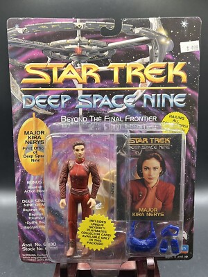 Playmates Star Trek Deep Space Nine Major Kira Nerys Action Figure 1993 ...