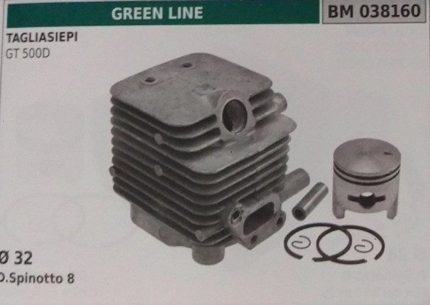 Gruppo Termico Ø 32mm Tagliasiepi Green Line GT500D Ricambio
