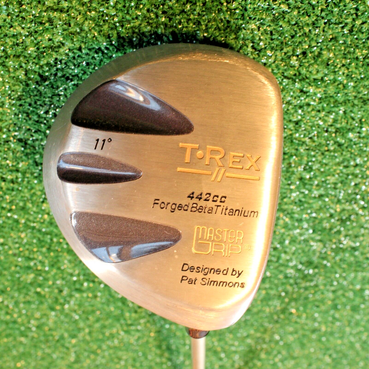 ⛳️ MASTER GRIP T-REX II 11* RH 442cc DRIVER. PAT SIMMONS DESIGN
