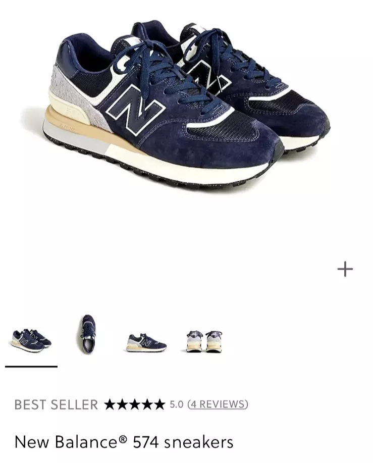 New balance sales 574 j crew