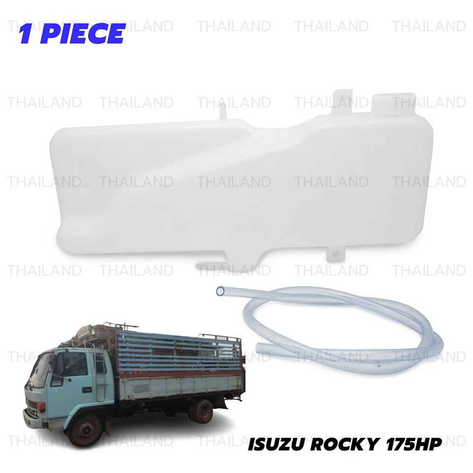 Radiator Overflow Bottle Water Tank For Isuzu Rocky 175HP Truck 1991 1994 Foto 4 de 4