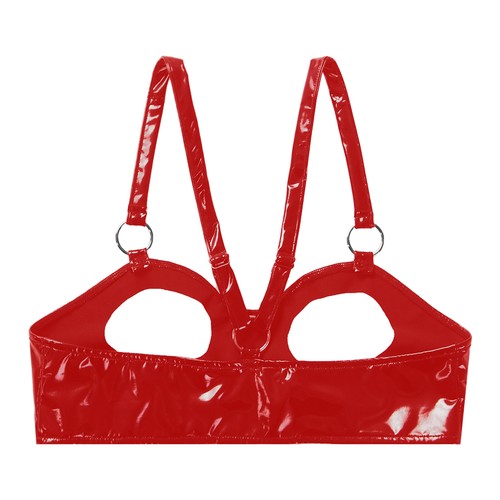 Sexy Women's Bra See-through Sheer Mesh Triangle Bralette Wire-Free Unlined Tops - Picture 17 of 38