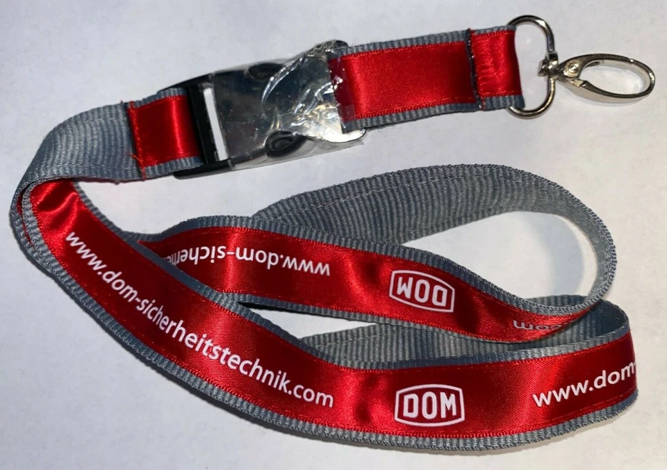 DOM Sicherheitstechnik Schlüsselband Lanyard NEU (E30)