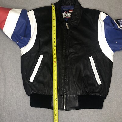 michael hoban デザインレザージャケット Vintage Michael Hoban L USA Leather Jacket | eBay