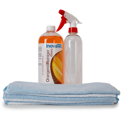Orangenölreiniger APC Universalreiniger 1l 6er Mikrofasertuch Arbeitsflasche