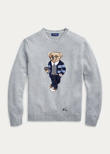 rugby bear sweater