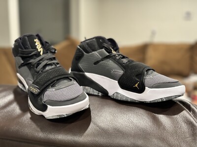Size 7.5 - Jordan Zion 2 TB Black Metallic Gold 2022 | eBay display picture 3
