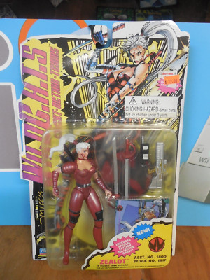 Vintage 1995 Jim Lee's Wild C.A.T.S. Toy ZEALOT Action Figure by Playmates *NEW*