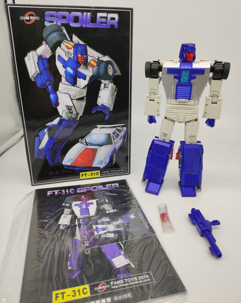 Transforms FANSTOYS FT-31C FT31C SPOILER G1 Breakdown Figure In