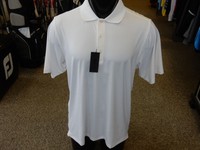 Fairway & Greene Solid Tech Jersey Polo Golf Shirt - White - Men's Large Fairway & Greene Solid Tech Jersey Polo Golf Shirt - White - Men's Large