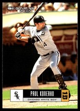 Paul Konerko 2005 Donruss #147 White Sox MLB READ FREE SHIPPING AutographDen