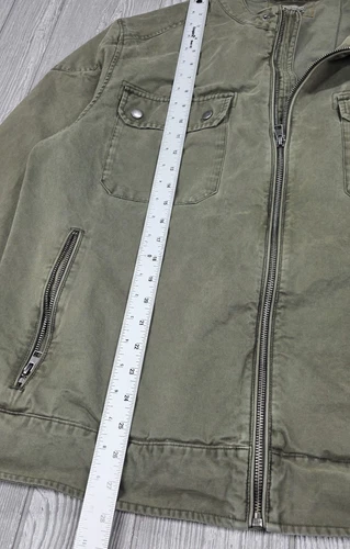 Carbon 2 Cobalt Mens XL Olive Green Canvas Cotton Field Jacket Military Utility image 16