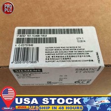 Siemens 6ES7 151-1CA00-1BL0 New One Expedited Shipping 6ES7151-1CA00-1BL0