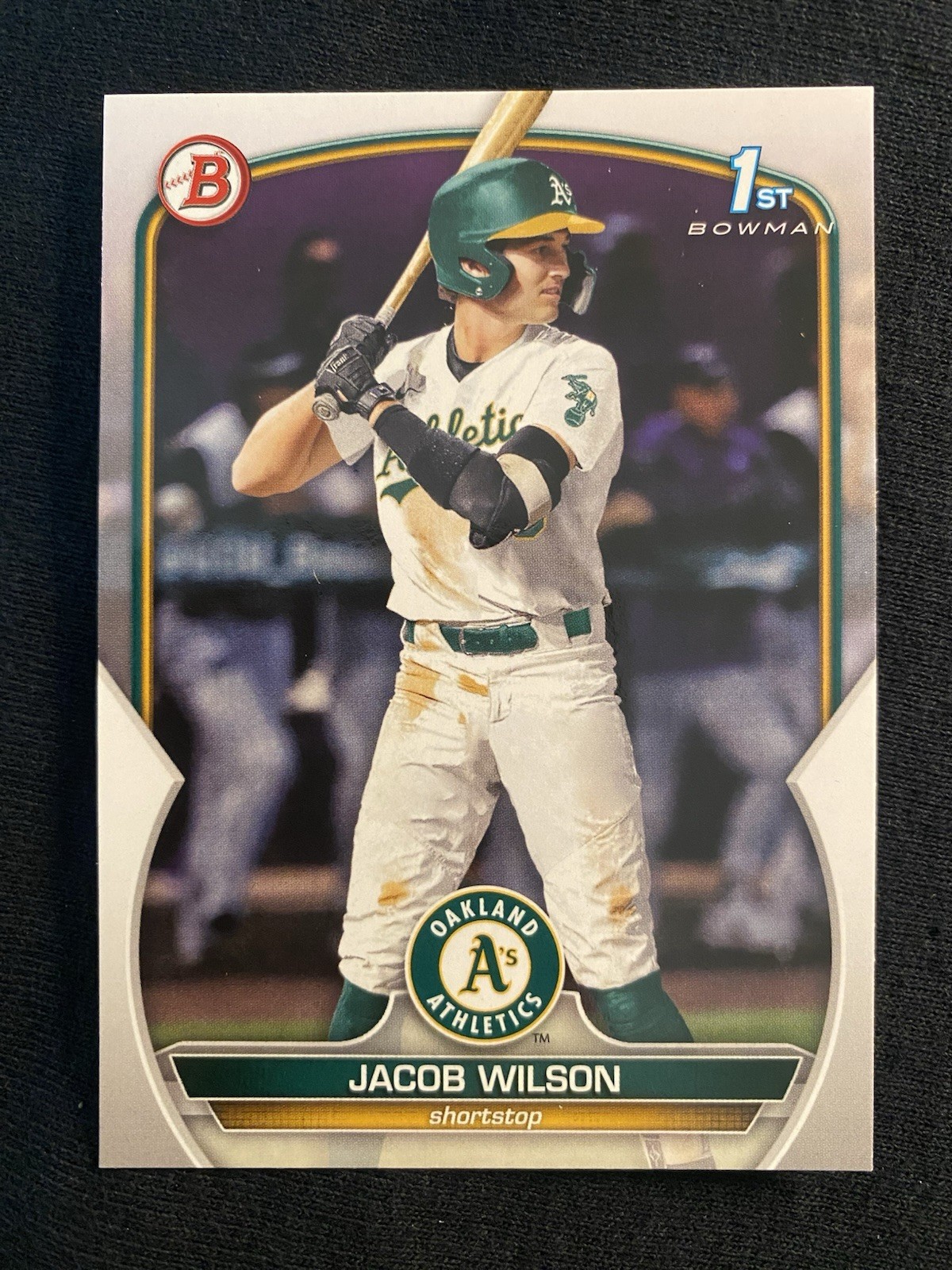 2023 Bowman Draft - Chrome Jacob Wilson #BDC-121 (RC)