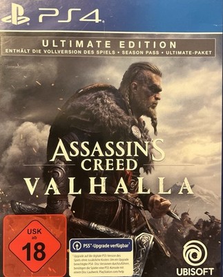 Assassins Creed Valhalla Ultimate Edition Season Pass PS4 - USK 18