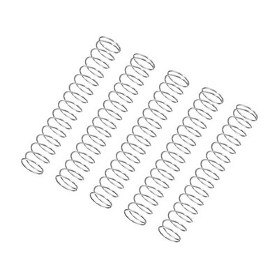 5Pcs 8mm OD 0.5mm Wire Compression Spring REPAIR 50mm L