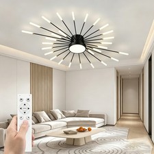 28+1 Lichtquellen Feuerwerk Deckenleuchte LED Helligkeit Regelbar Hauslampe