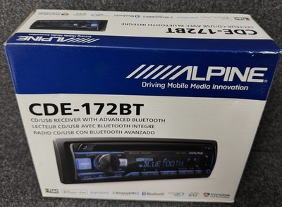 ALPINE CDE-172BT BRAND NEW/OPEN BOX