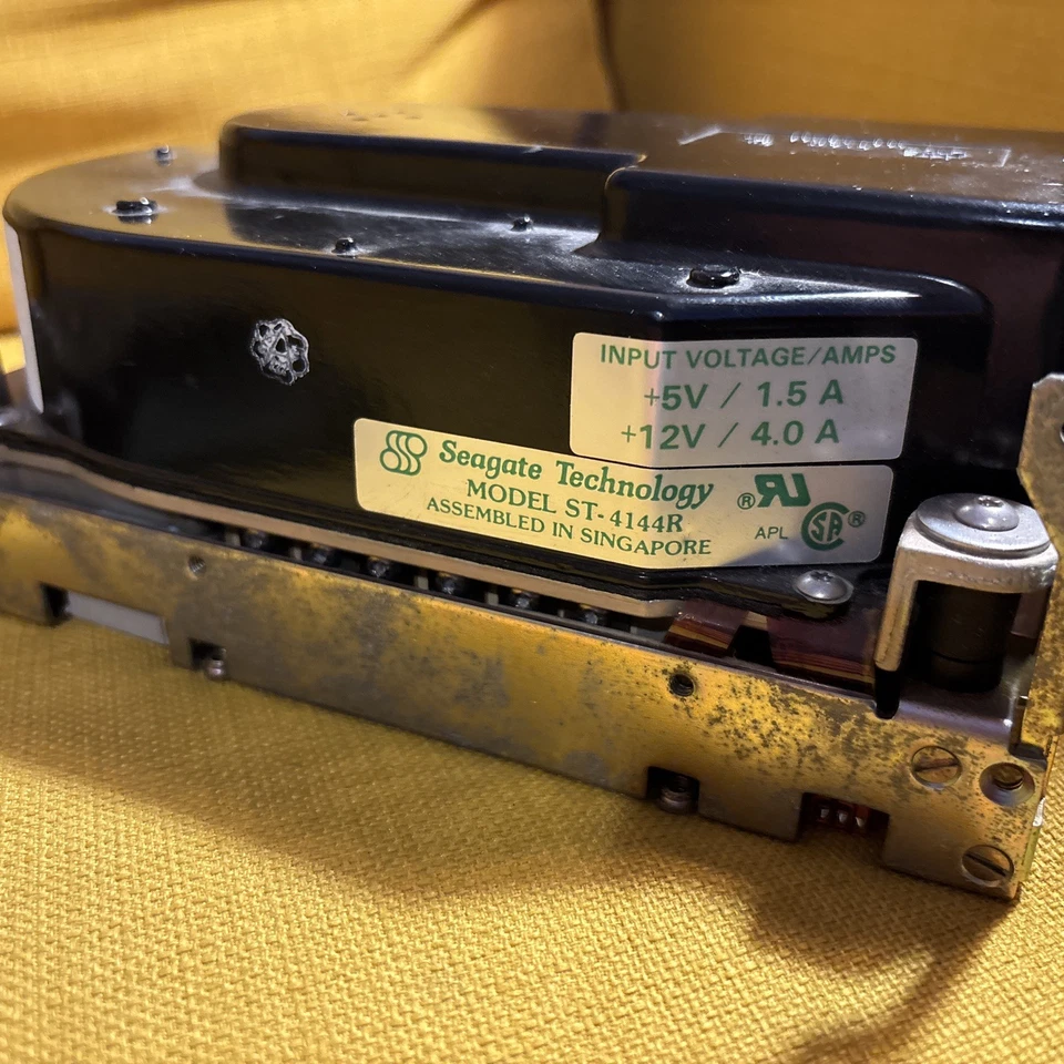 2x Computer Festplatte ST-4144R ,6,4 GB 5.25" Quantum Bigfoot TS Retro Vintage - Bild 2 von 4
