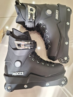 Roces Aggressive M12 UFS Inline Skates Herren Schwarz Größe UK 8 EU 42. NEU MIT ETIKETT